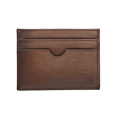 DAVIDOFF – Wallet Venices – 4CC+1P Brown