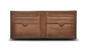 VENICE Wallet 6CC + 2 Pockets - Cognac