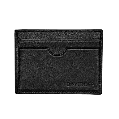 Davidoff Tan Bifold Credit Card Holder, 10231