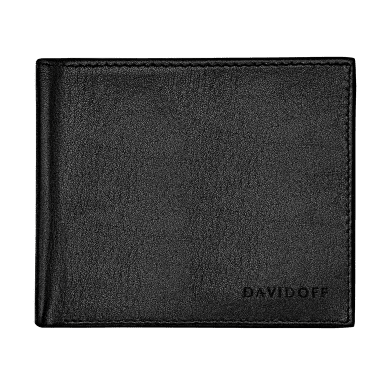 ESSENTIALS Wallet 5CC + 2 Pockets & Coin - Black