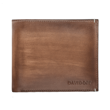 VENICE Wallet 6CC + 2 Pockets - Cognac