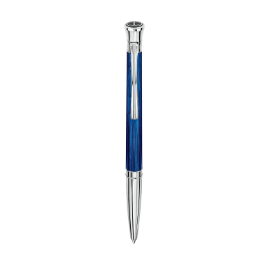 VENICE Ballpoint pen - Chrome - Blue