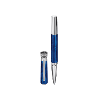 VENICE Rollerball - Chrome - Blue