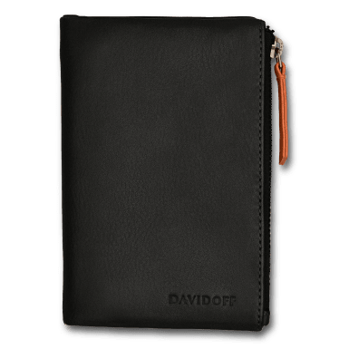 ESSENTIALS Wallet - 6CC + 6P + 1 Window + zipped Coin - Black