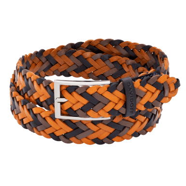 DAVIDOFF - ESSENTIALS Braided belt