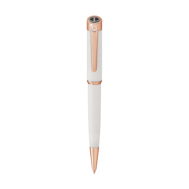 ESSENTIALS Ballpoint pen - Rose Gold - White
