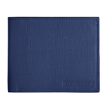 DAVIDOFF CROSSROADS blue wallet 6CC+2P