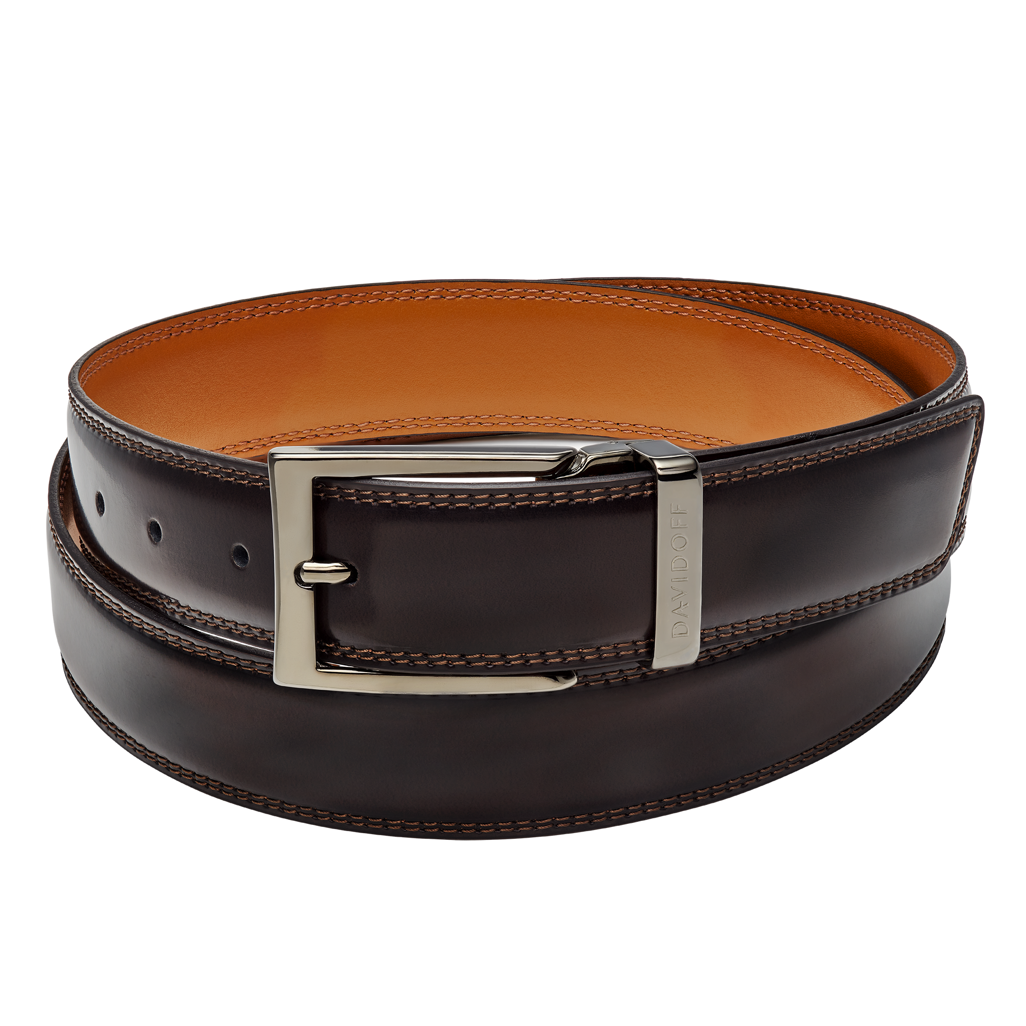 cognac belt