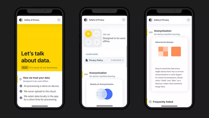 Anonymous Camera is a new app that uses AI to quickly anonymize photos and videos 2