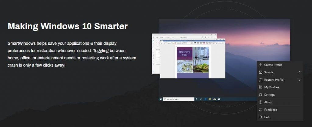 Smart windows 10