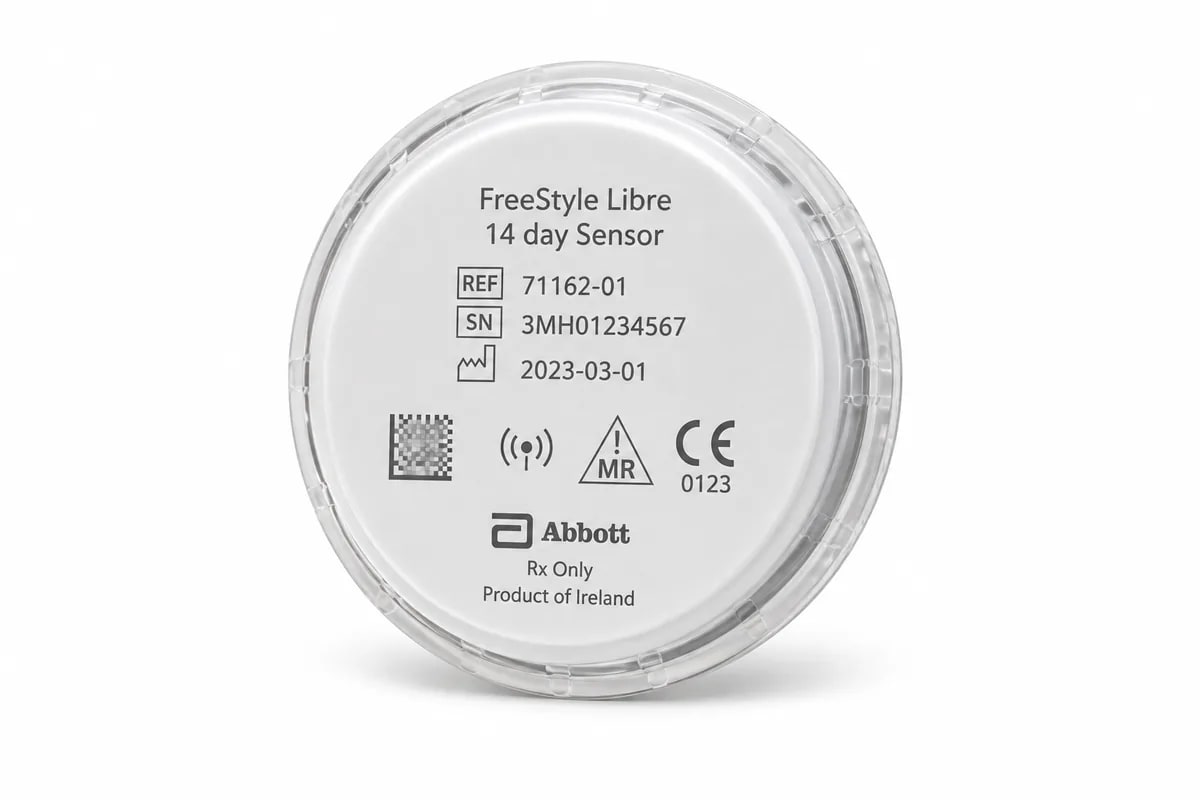 FreeStyle Libre 14 Day Sensor (Box of 1), back