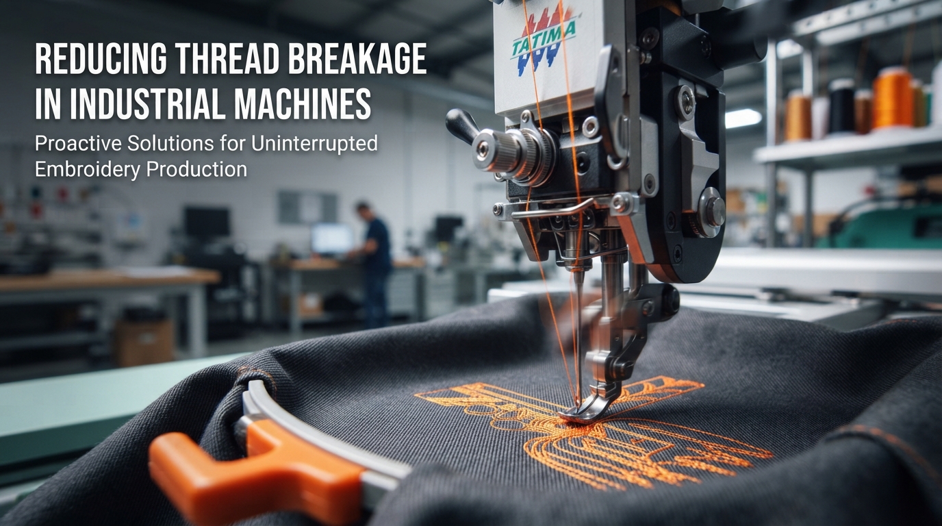 How to Reduce Thread Breakage in Industrial Embroidery Machines: 10 Expert Tips