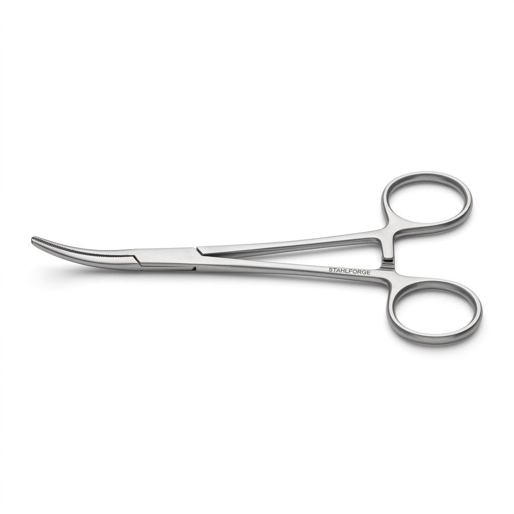 Mosquito Forceps Curved 5"