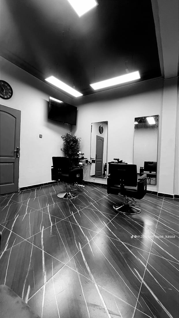 M2 Barber House in Kasoa