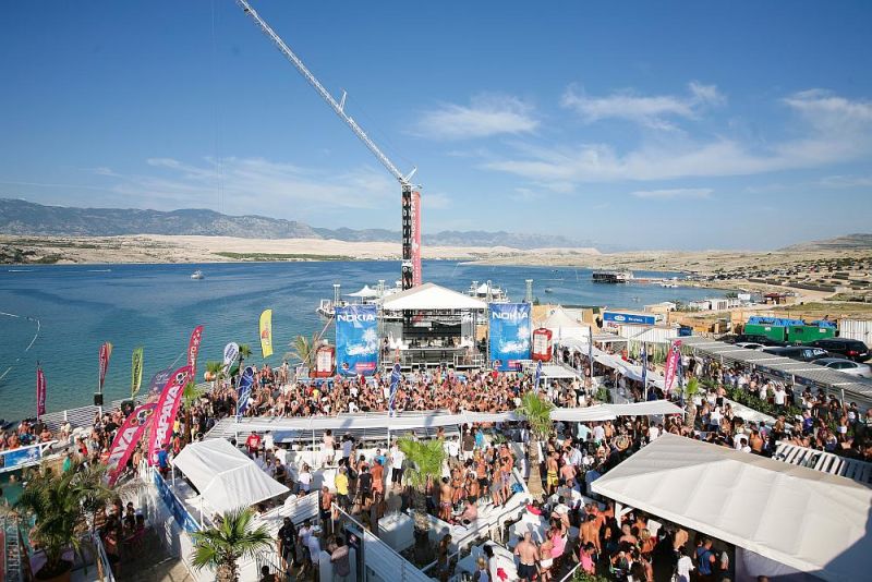 Best party island world Papaya club Zrce beach Pag Croatia