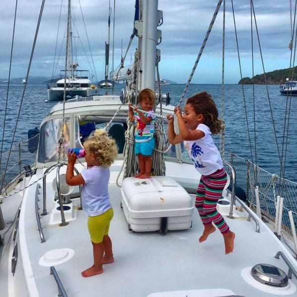 Sailing with babies