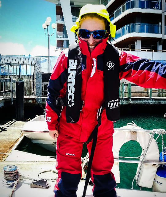 How to keep warm while sailing