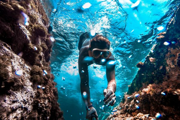 under water adventure snorkel croatia