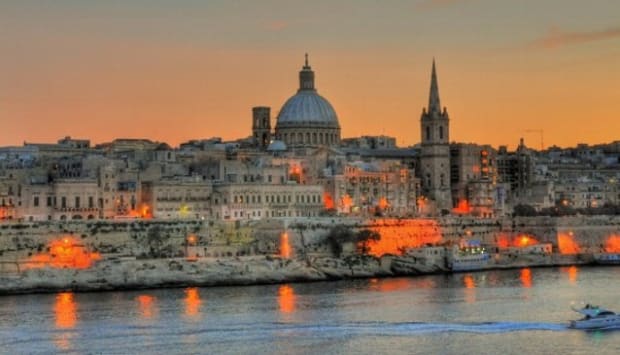 Sailing in Malta
