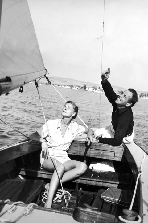Humphrey Bogart and Lauren Bacall, 1944