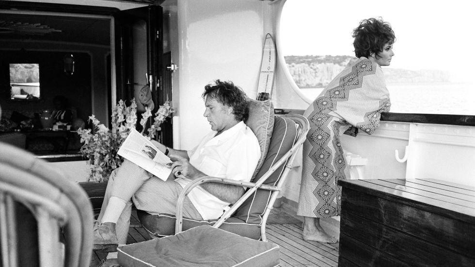 Elizabeth Taylor and Richard Burton, 1967