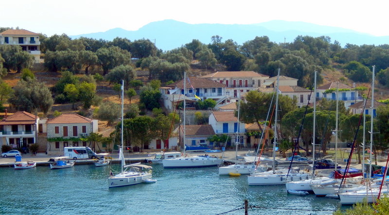 sailing in Greece