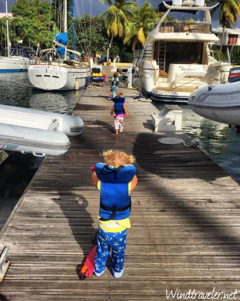 Sail with a baby