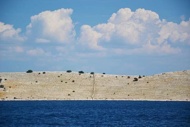 Sailing to Kornati Islands from Biograd na moru