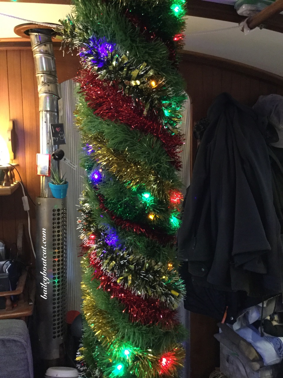 spending Christmas on a boat