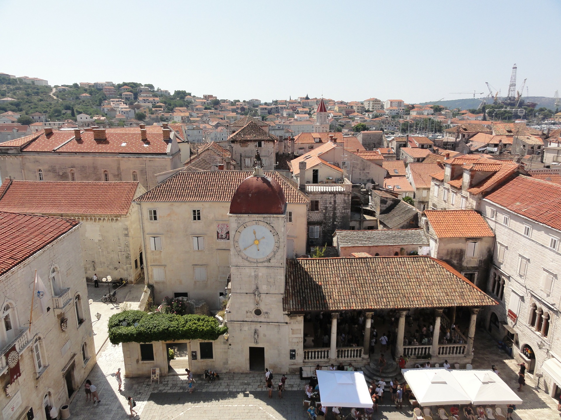 The monastery of St. Dominic in Trogir. Game of Thrones Sailing destinations Croatia