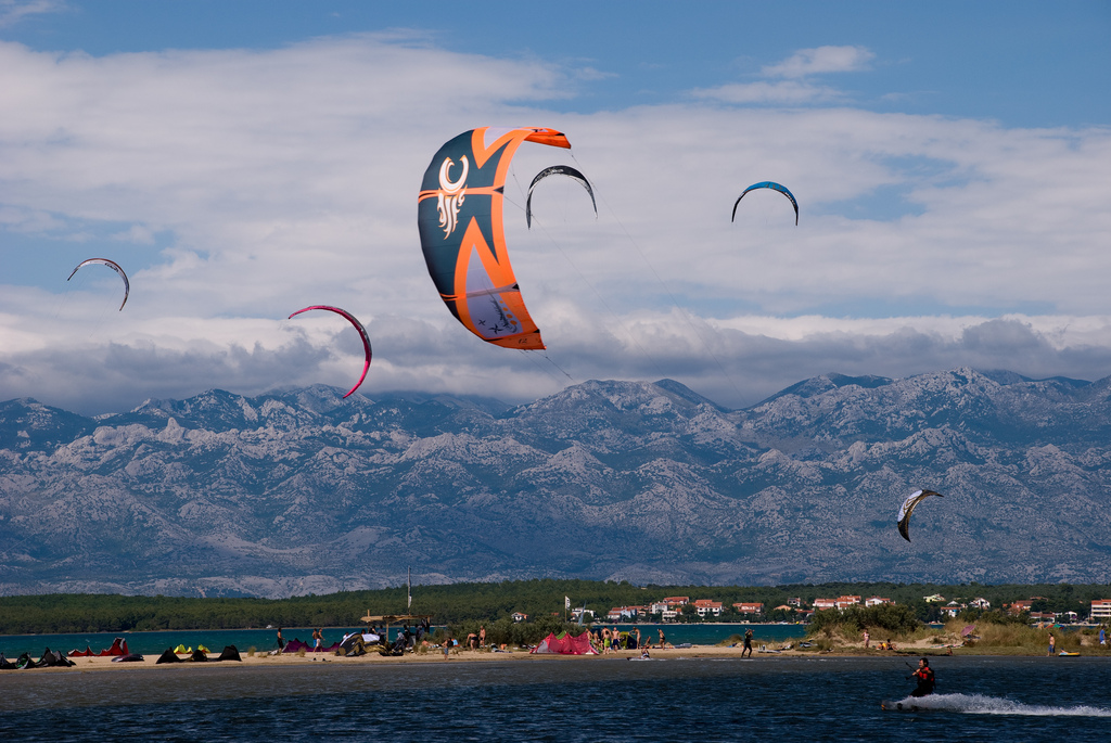 sail to nin croatia queens beach