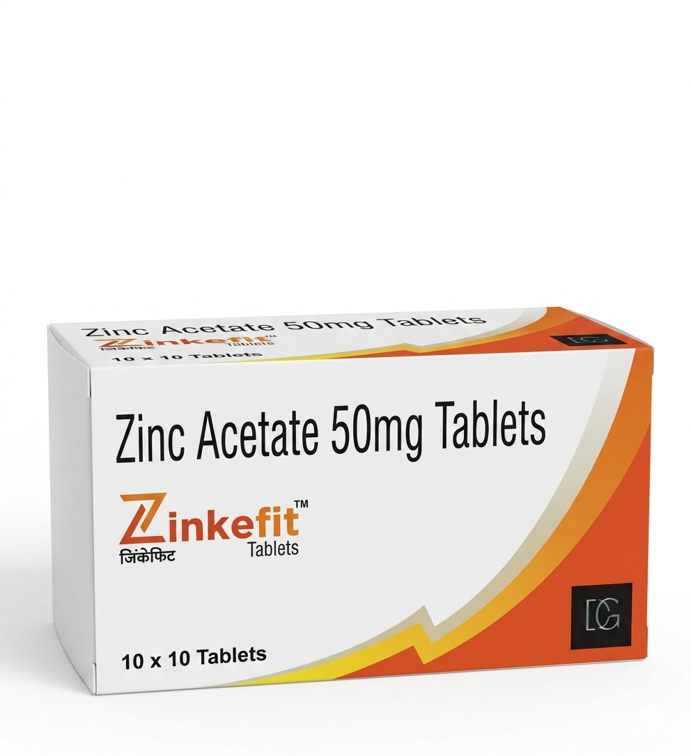Zinkefit Acetate 50 mg Tablet