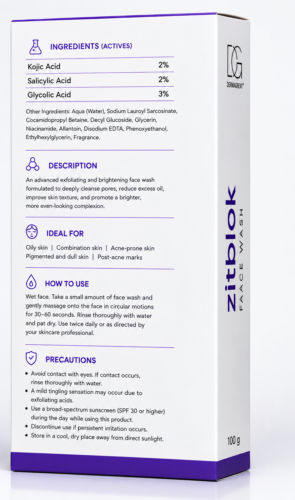 ZitBlock Face Wash