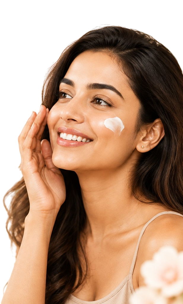 Beauty tip model