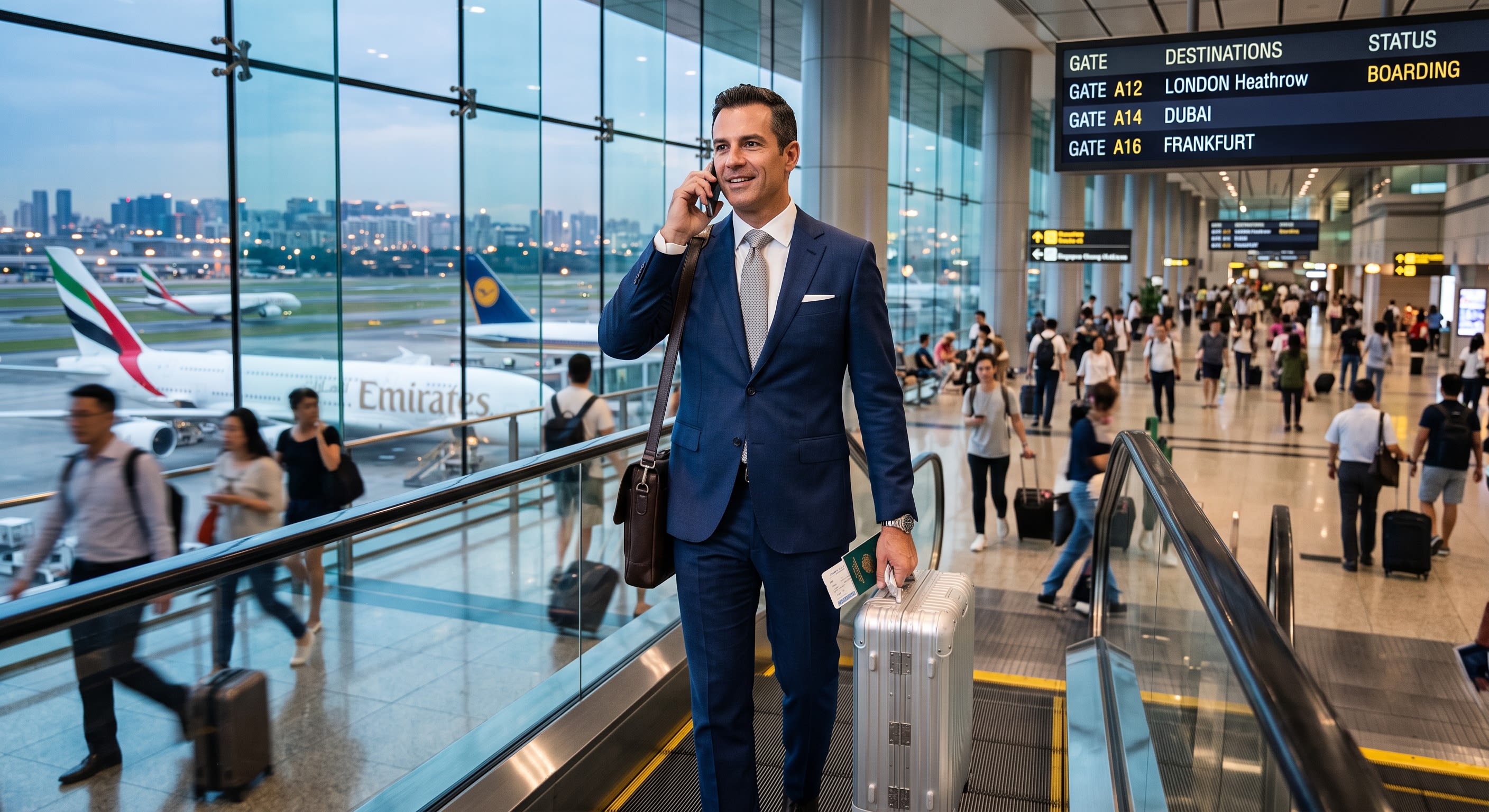 Carreira Internacional Não Começa no Aeroporto