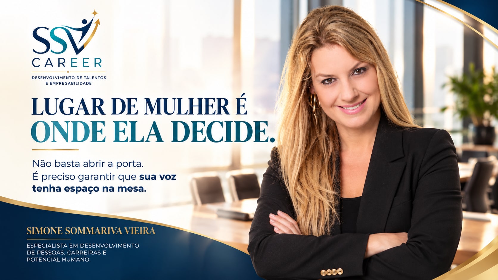 Não Basta Chegar. É Preciso Ter Voz!