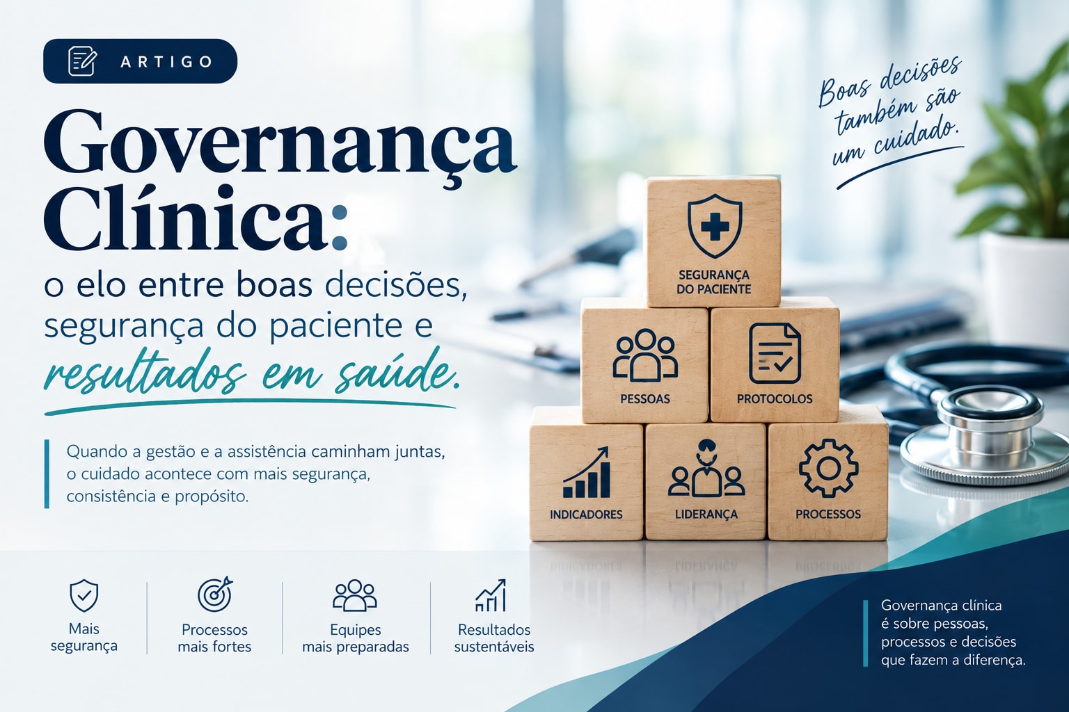 Governança Clínica: O Elo Entre Boas Decisões, Segurança do Paciente e Resultados em Saúde