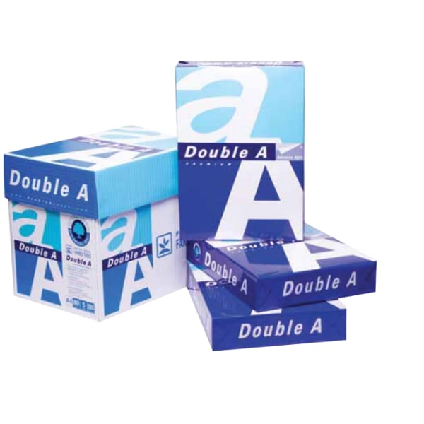 Double A copier paper packs