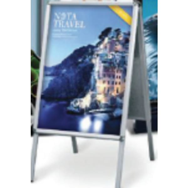 freestanding poster sign