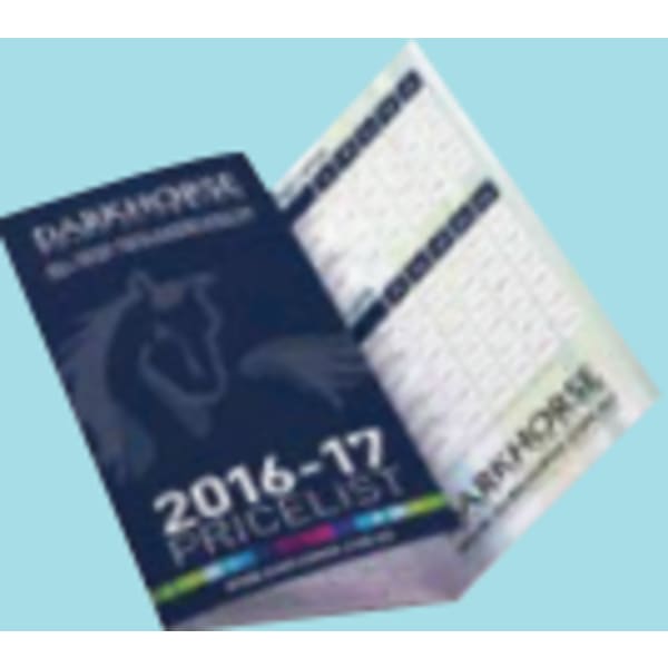 overlapping printed booklets