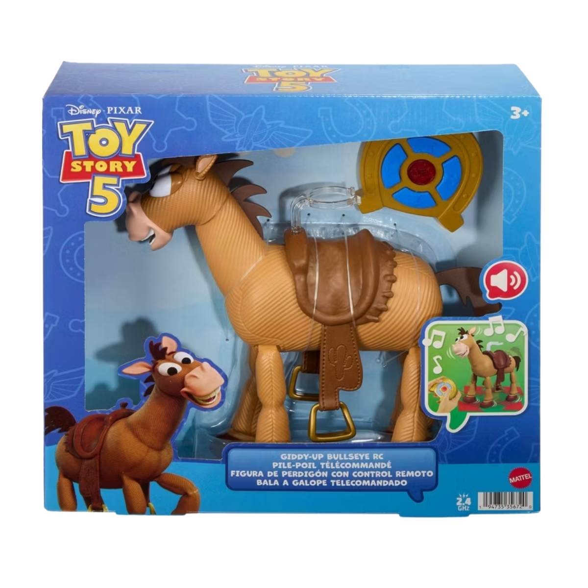 Tiro al Blanco con RC toy story 