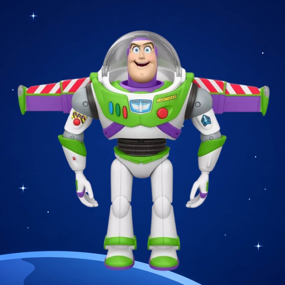 Ultimate Action Buzz Lightyear mattel 
