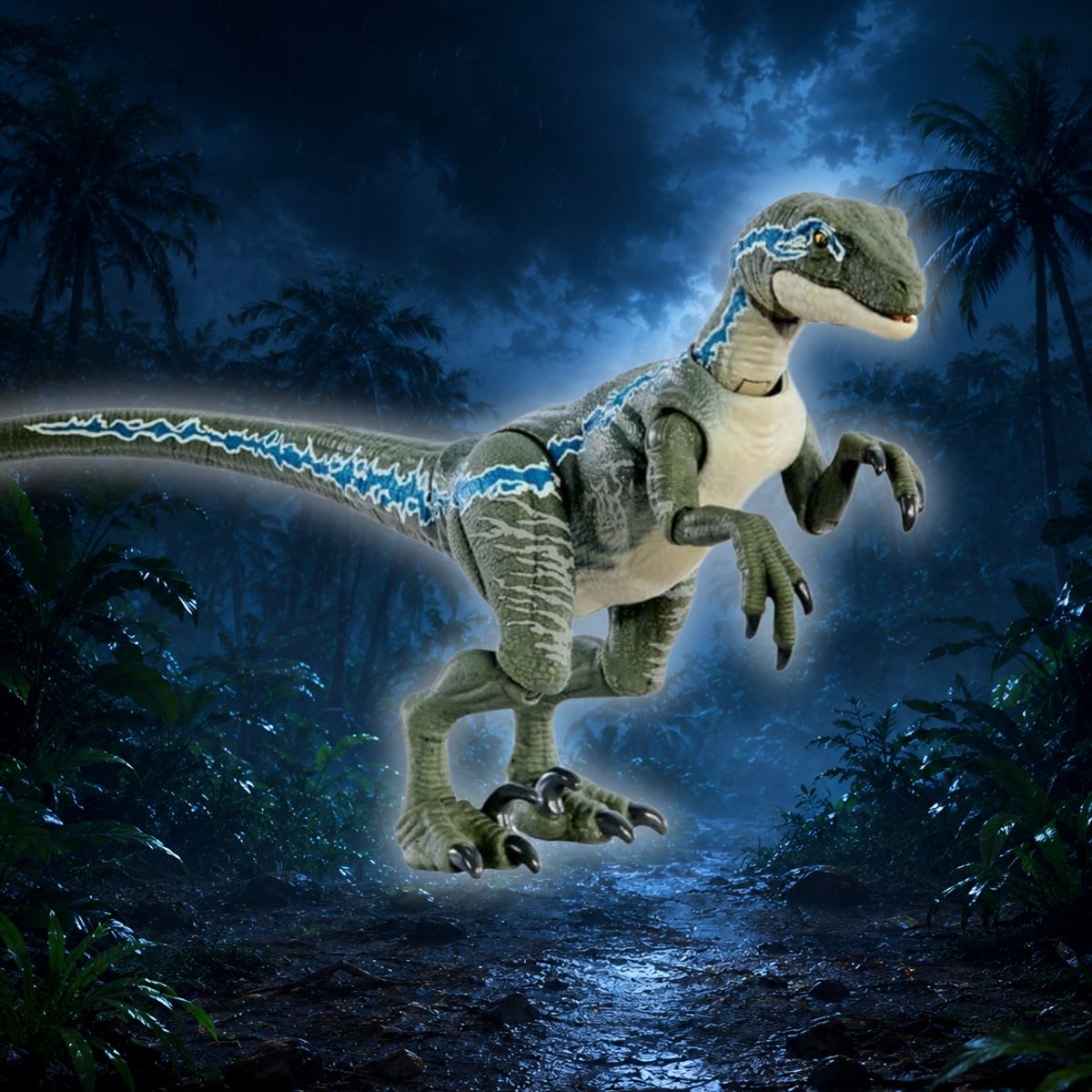 Velociraptor Blue Hammond Collection – Jurassic World
