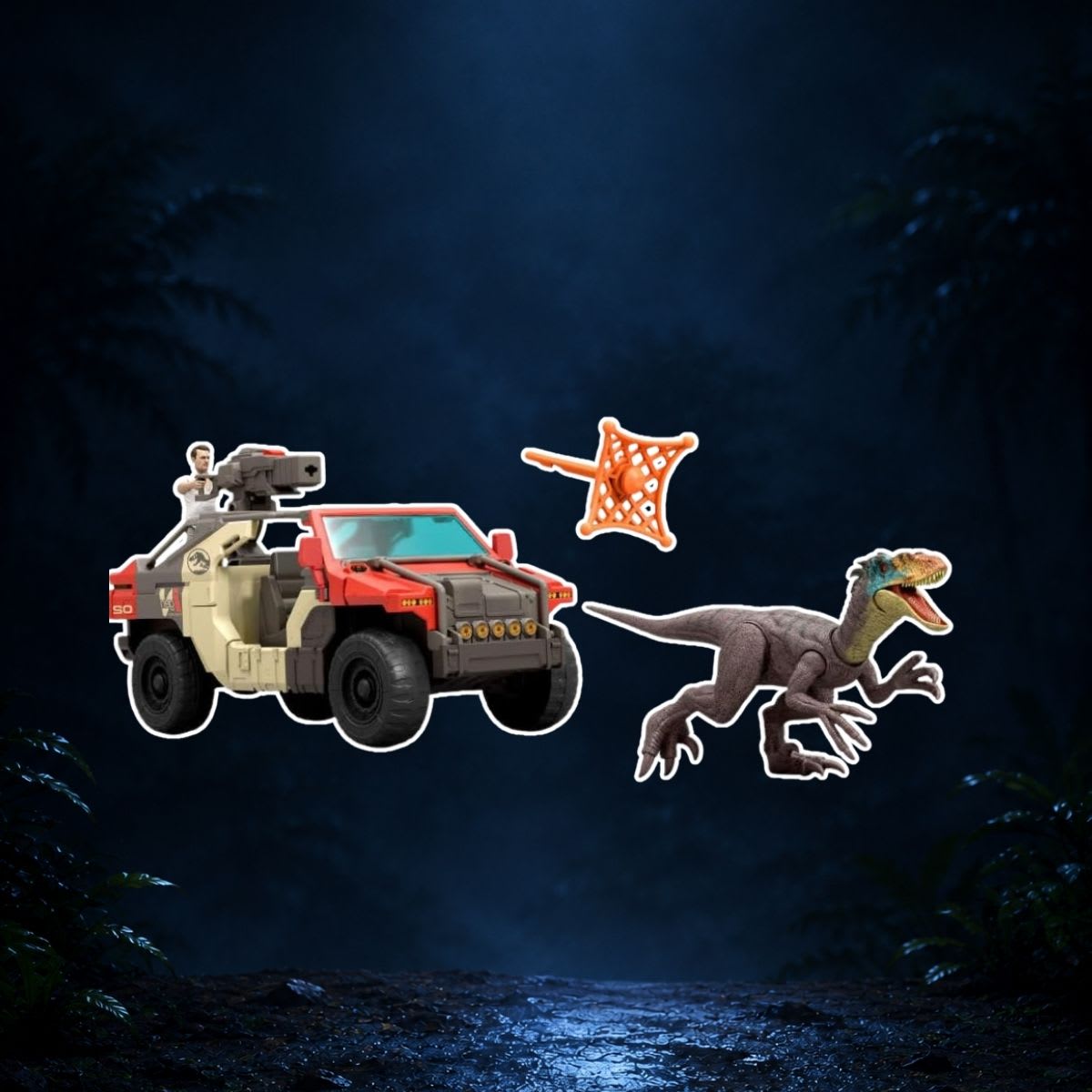 Vehículo Mattel Jurassic World Rebirth