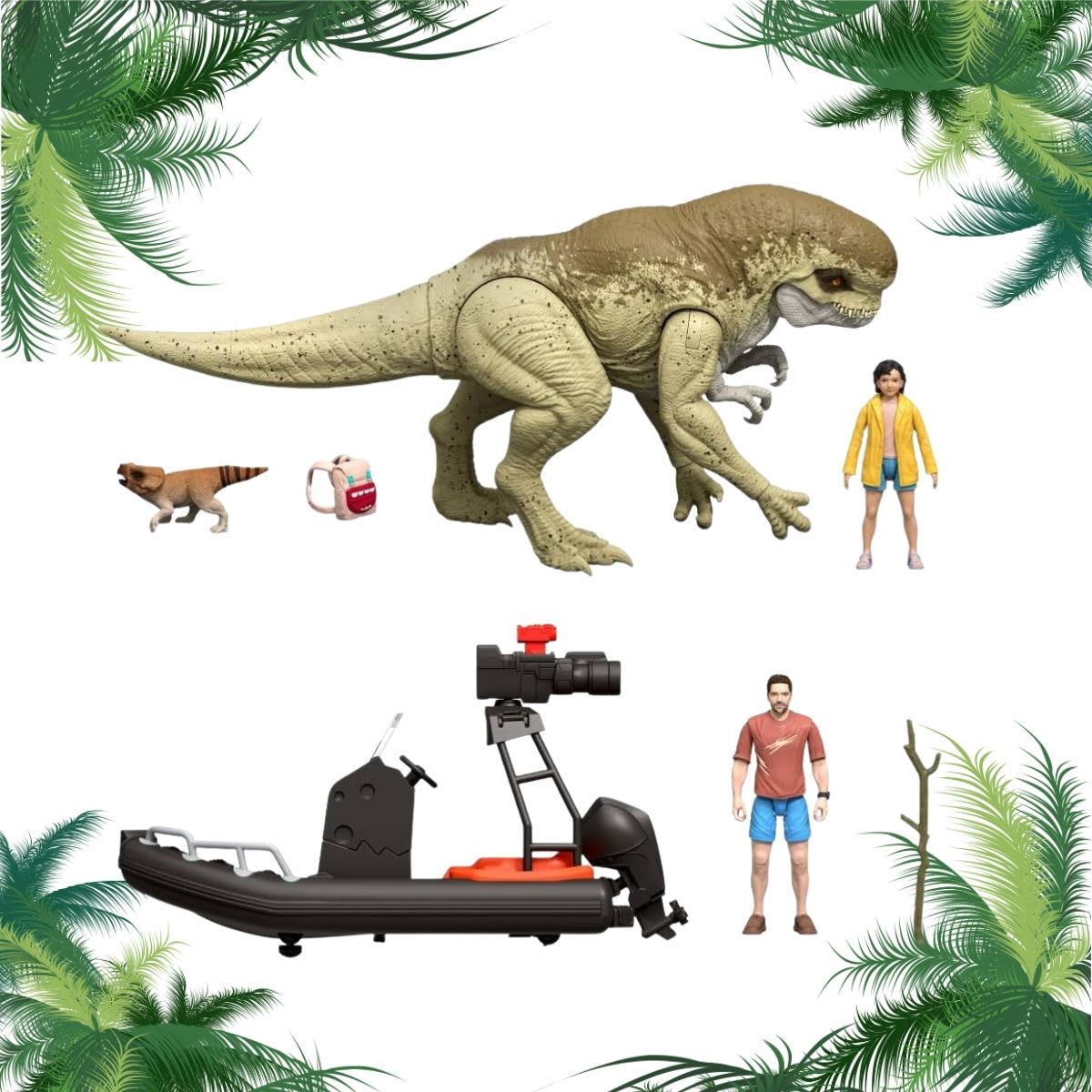 Set Escape de la Isla – Jurassic World Rebirth