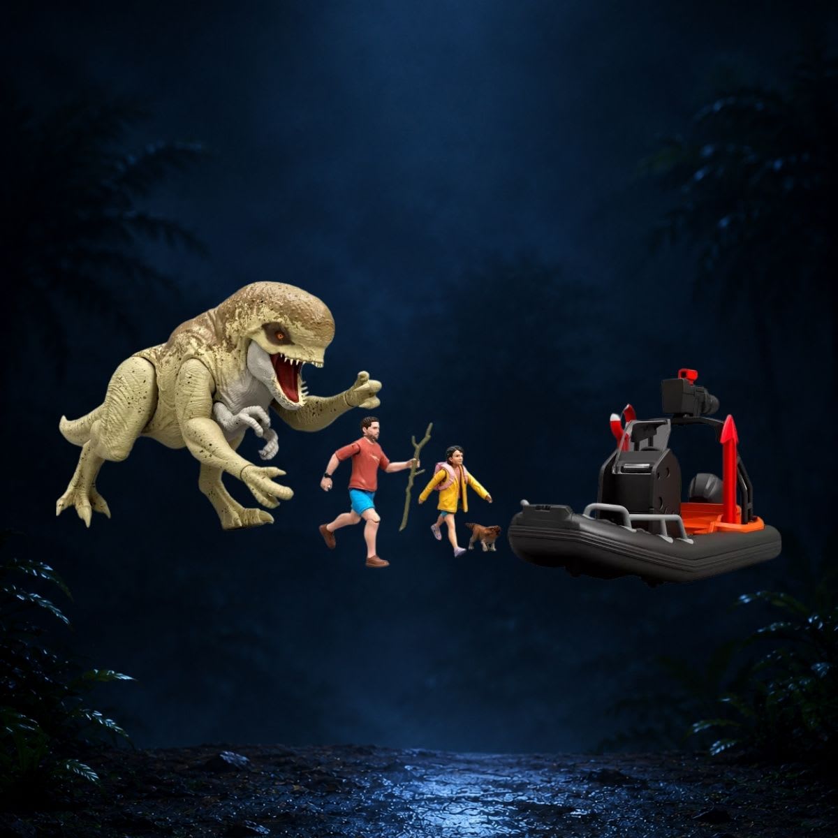 Set Escape de la Isla – Jurassic World Rebirth