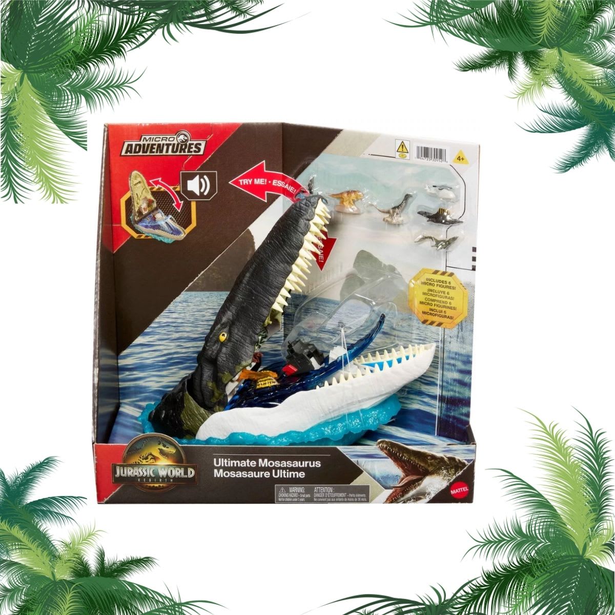 Set Micro Adventure Mosasaurus – Jurassic World Rebirth