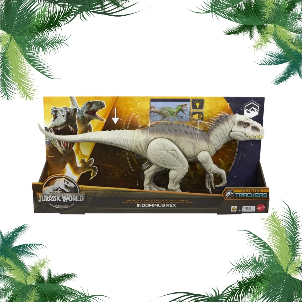 Indominus Rex Camuflaje y Batalla – Jurassic World