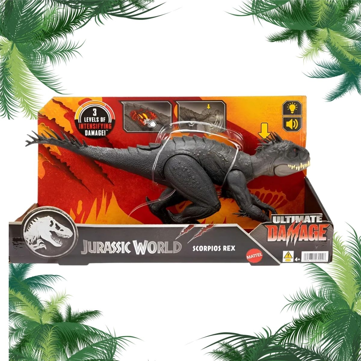 Scorpios Rex Daño Máximo – Jurassic World
