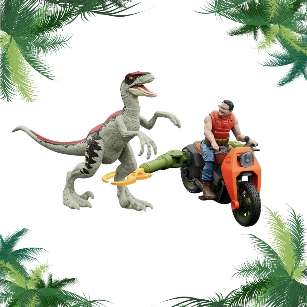 Dennis Nedry y Velociraptor – Jurassic Park '93 Classic